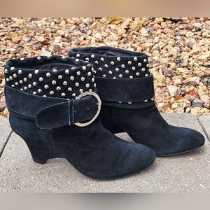JEFFREY CAMPBELL STUDDED ANKLE BOOTS SZ 8